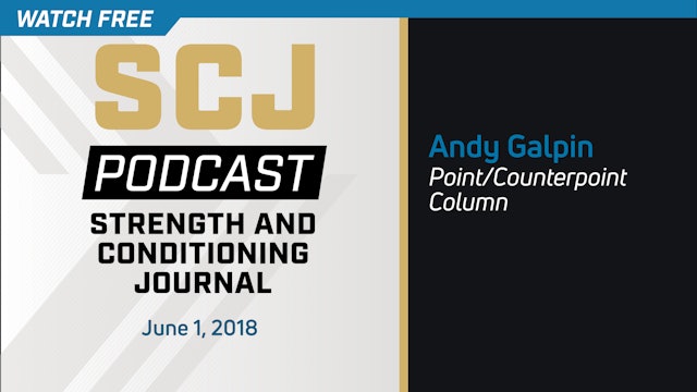 Point Counterpoint - Andy Galpin