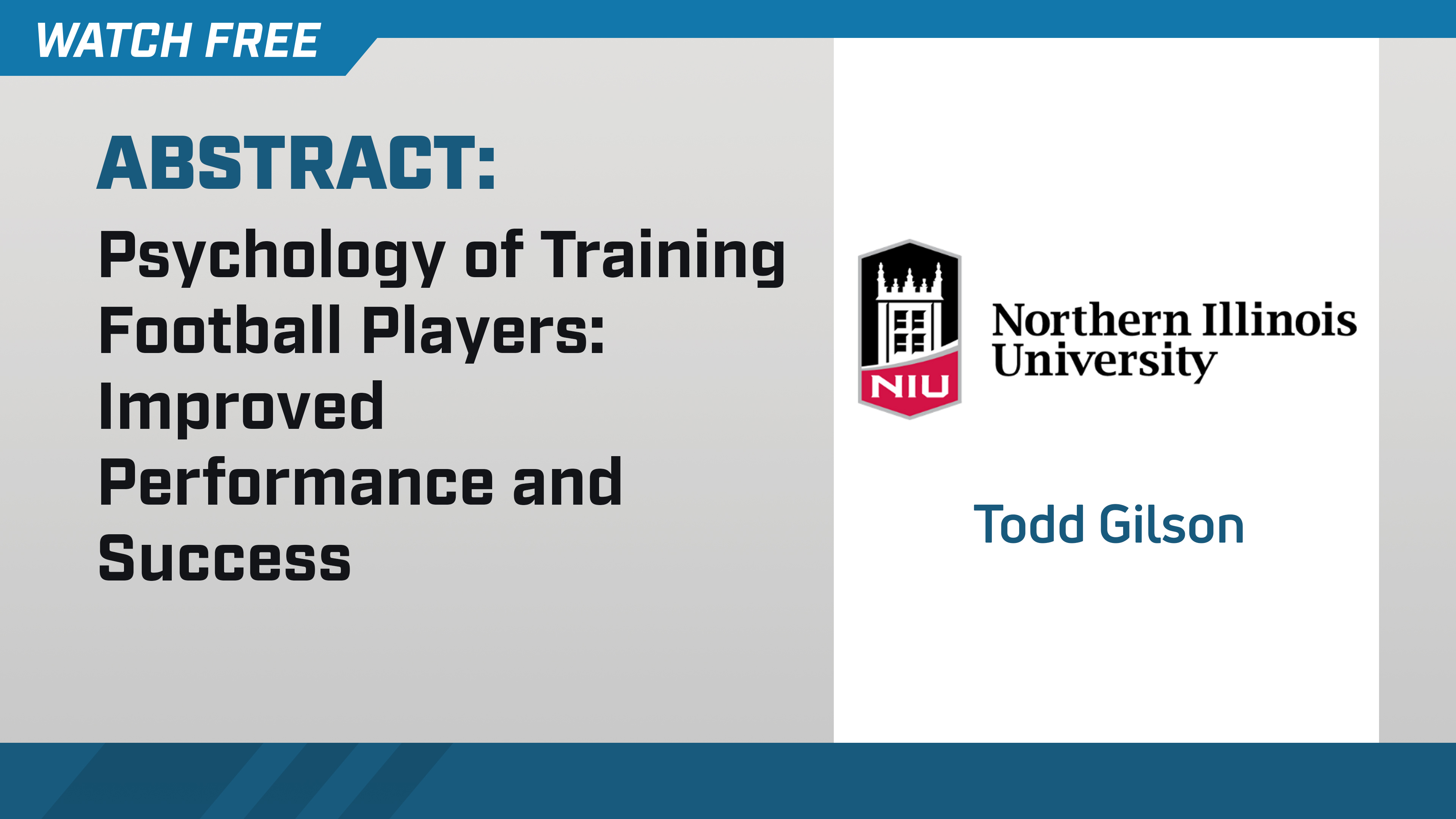 Psychology of Training Football Players