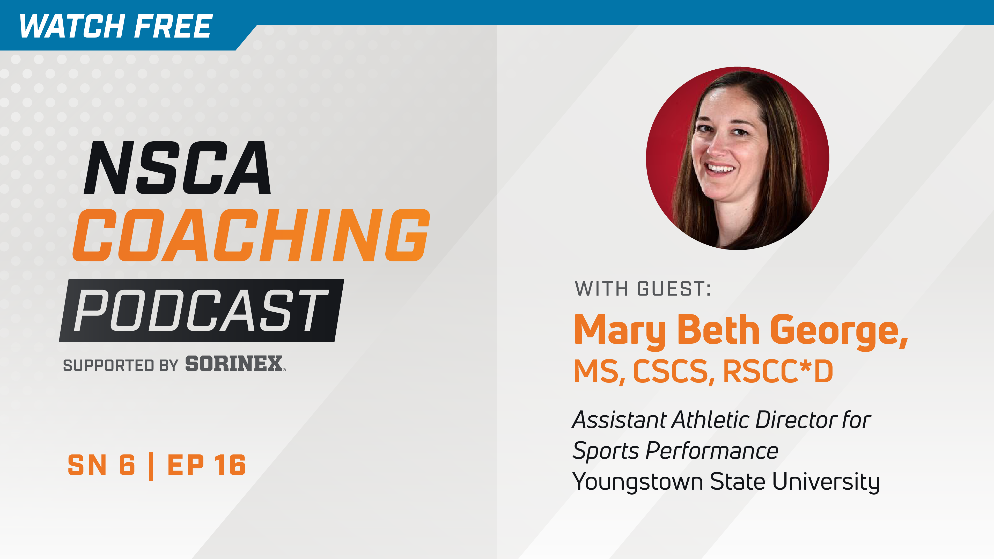 Season 6 Ep 16 with Mary Beth George