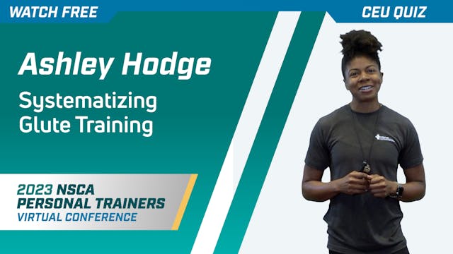 Systematizing Glute Training