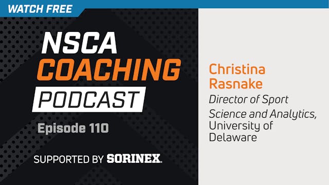 Podcast 110 - Christina Rasnake