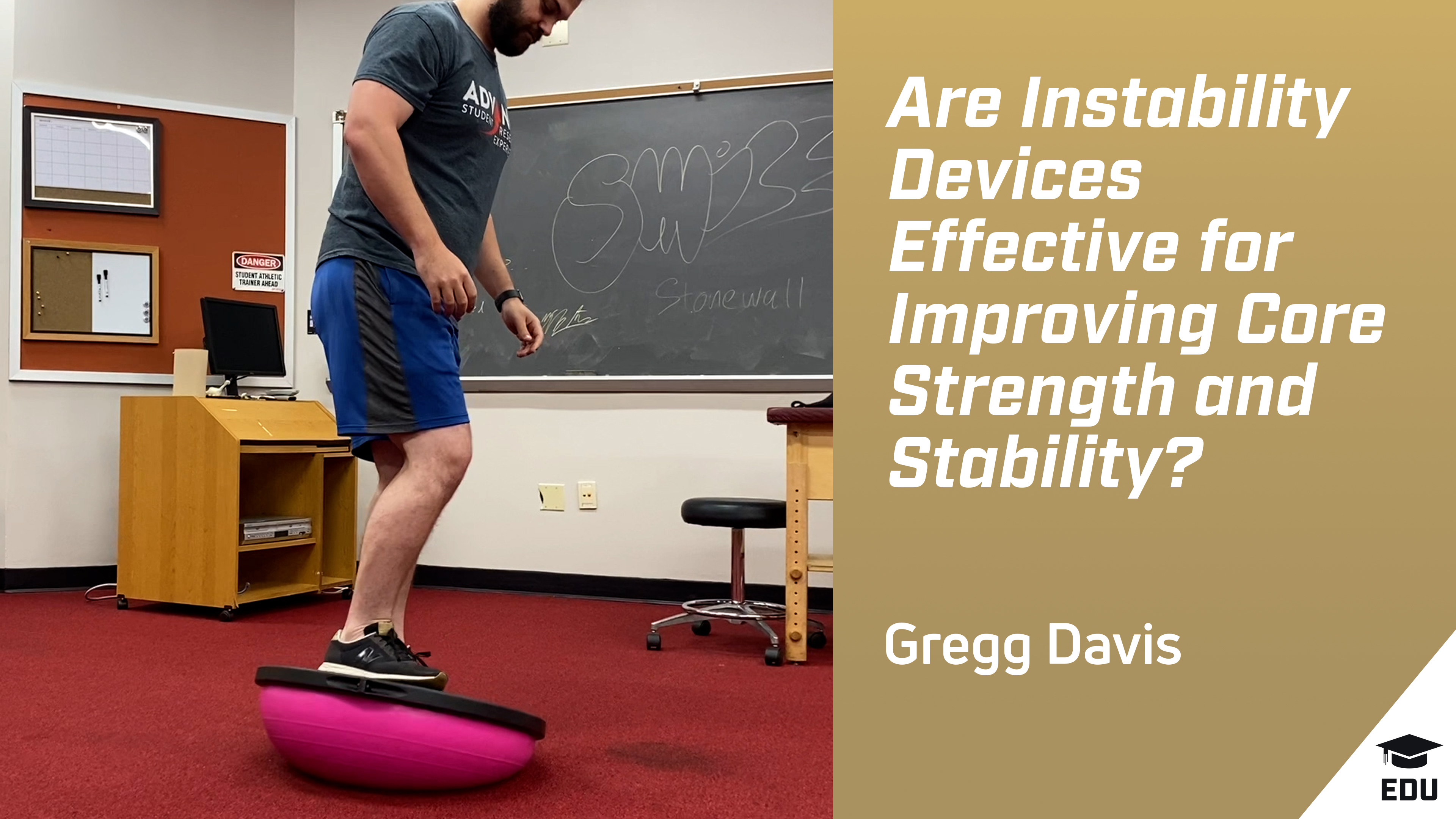 Are Instability Devices Effective for Improving Core Strength and Stability?