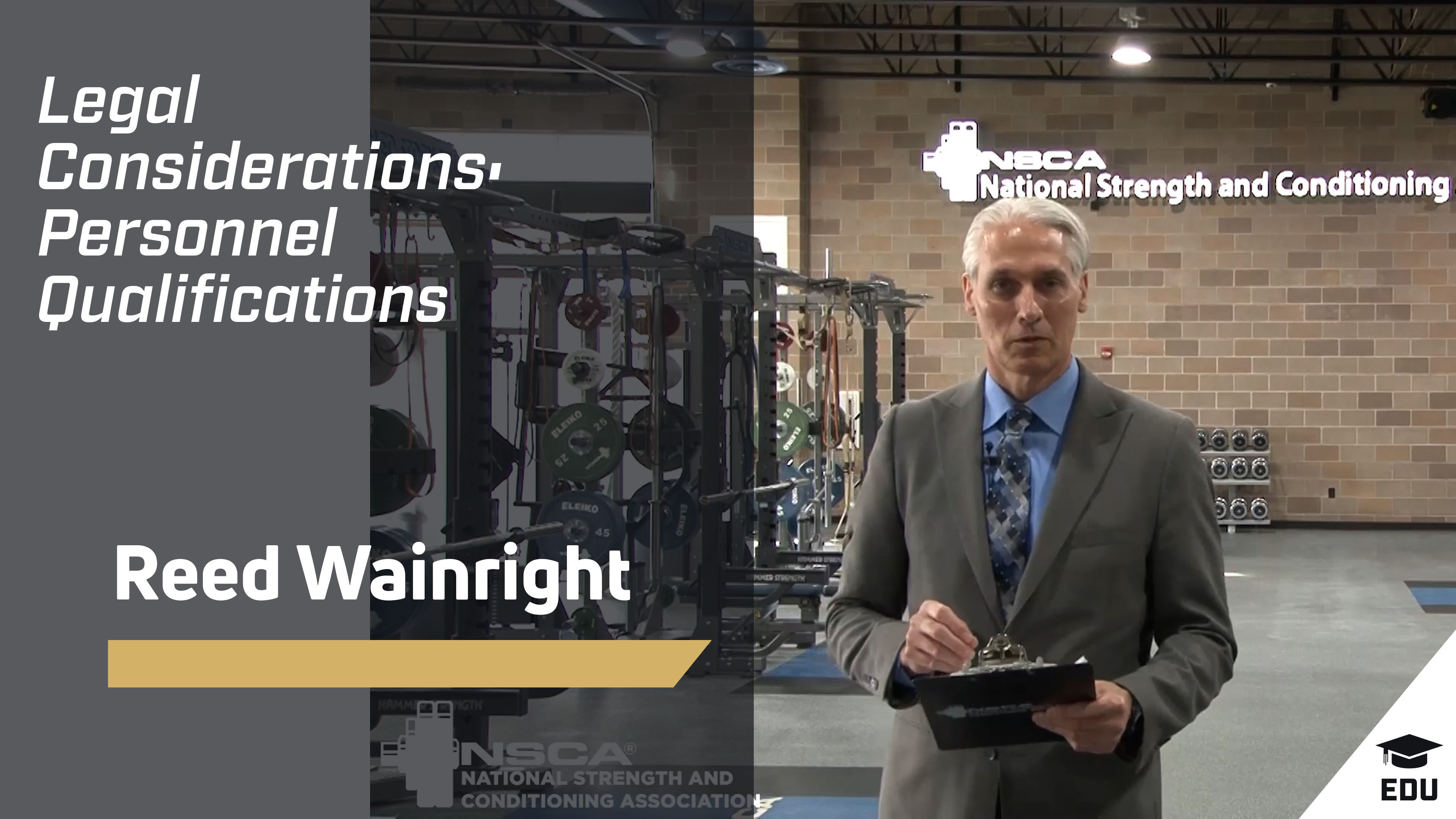 Legal Considerations: Personnel Qualifications