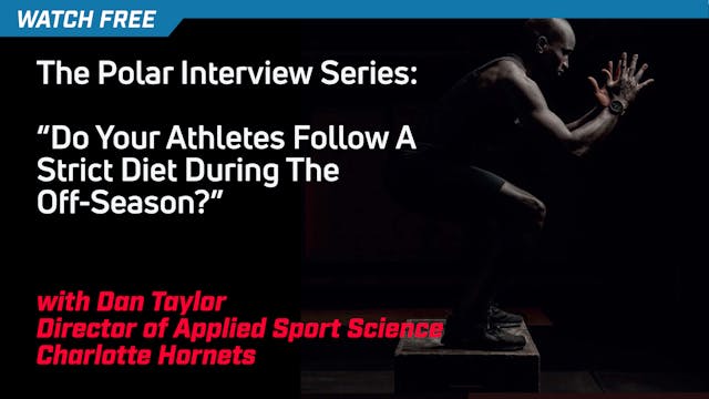 Polar Interview Series: Do Your Athle...