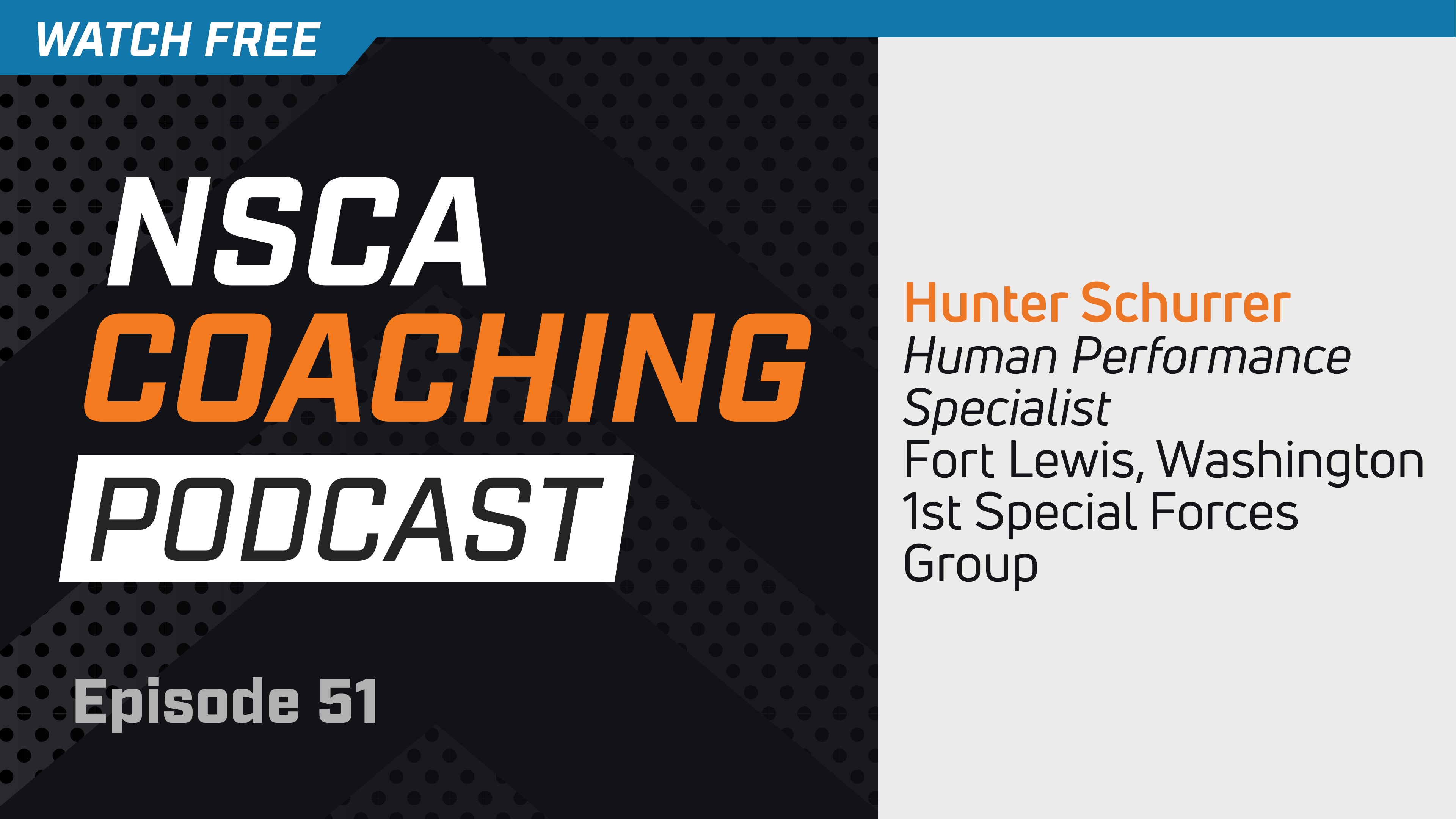 Episode 51 - Hunter Schurrer