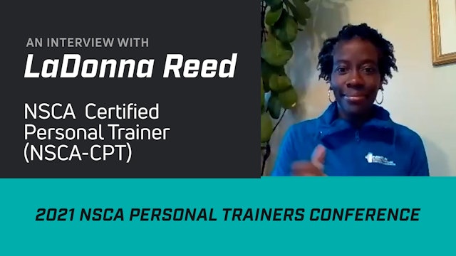 An Interview with LaDonna Reed, NSCA Certified Personal Trainer