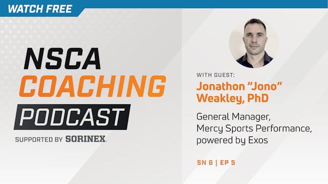 Season 6 Episode 5 with Jonathon Weakley