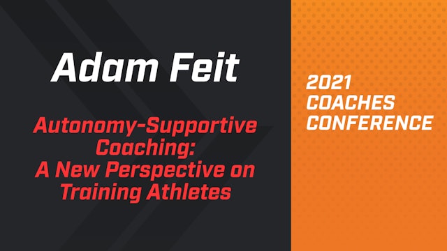 Autonomy-Supportive Coaching - A New Perspective on Training Athletes