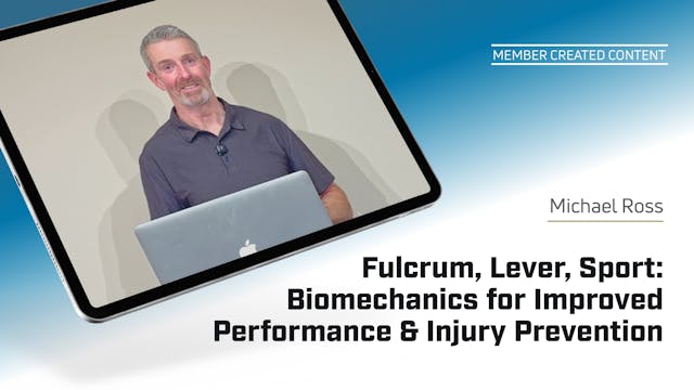 Fulcrum, Lever, Sport: Biomechanics f...