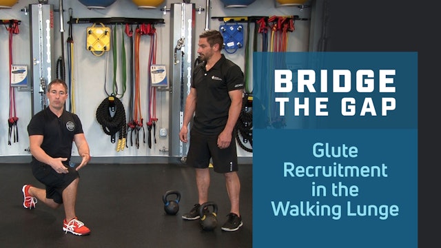 Maximizing Glute Recruitment in the Walking Lunge