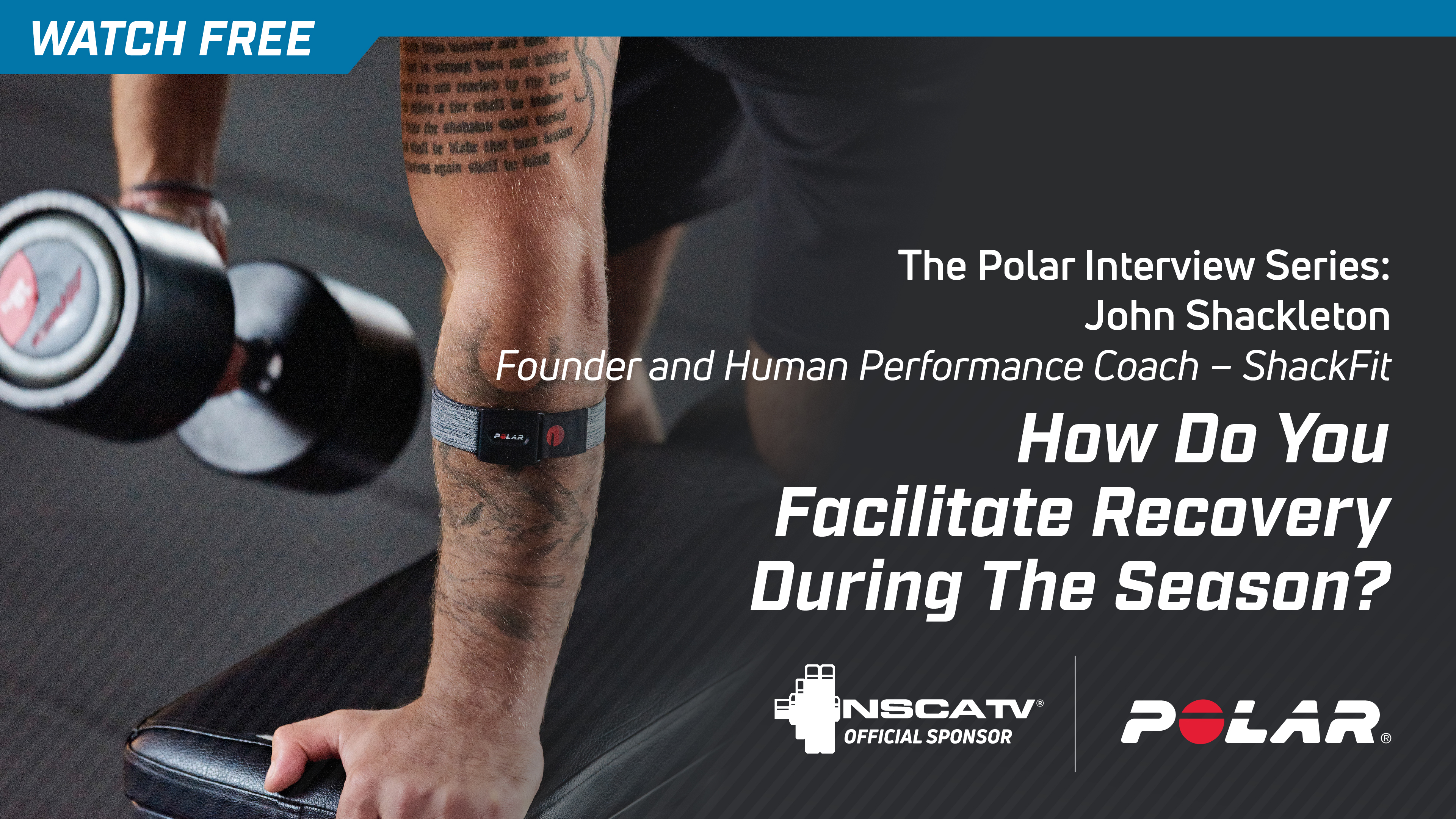 Polar Interviews: How Do You Facilitate Recovery During The Season?  