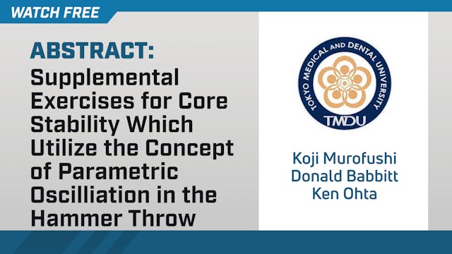 Supp. Exercises for Core Stability Ut...