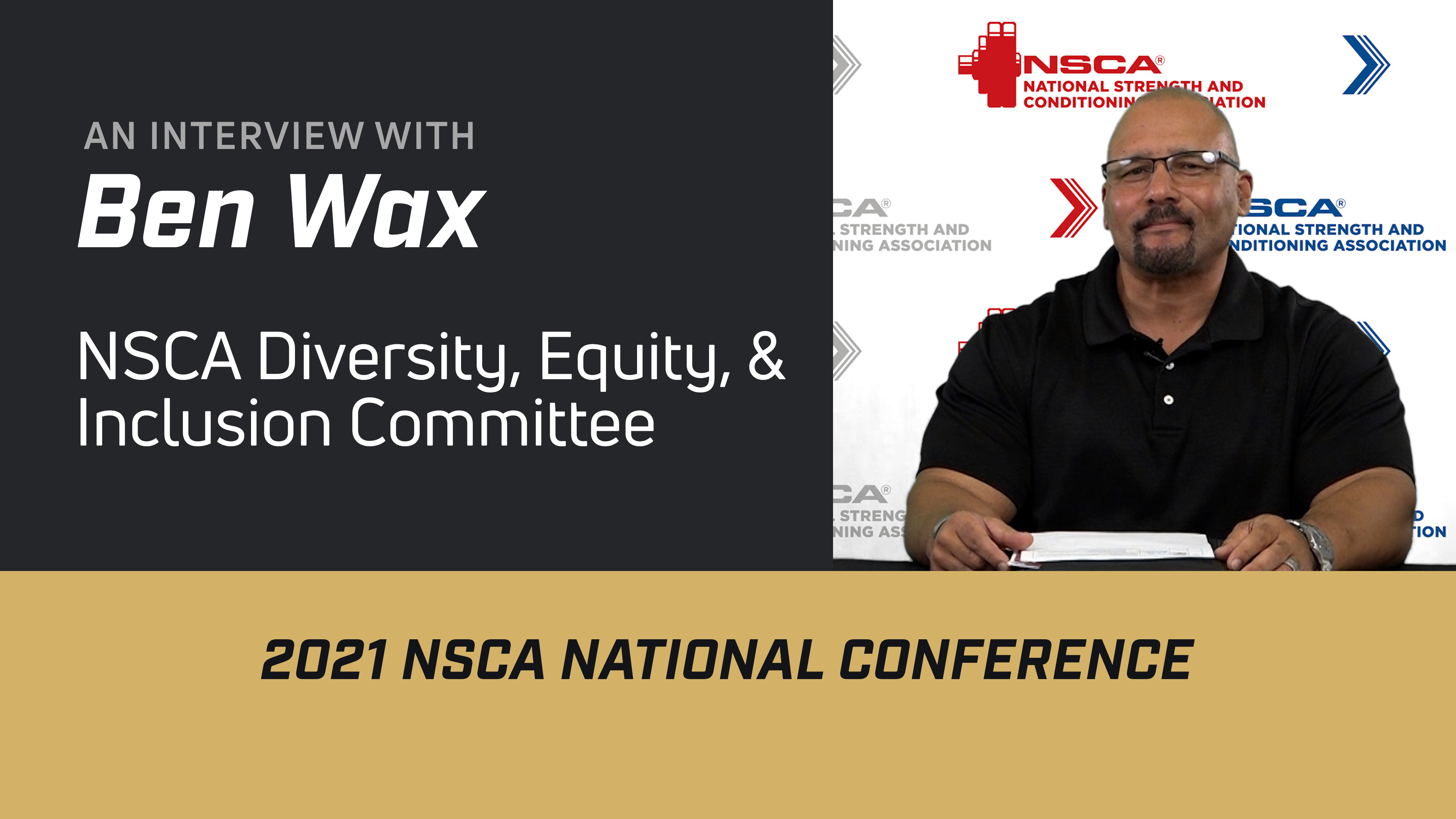 Diversity, Equity, and Inclusion Committee with Ben Wax