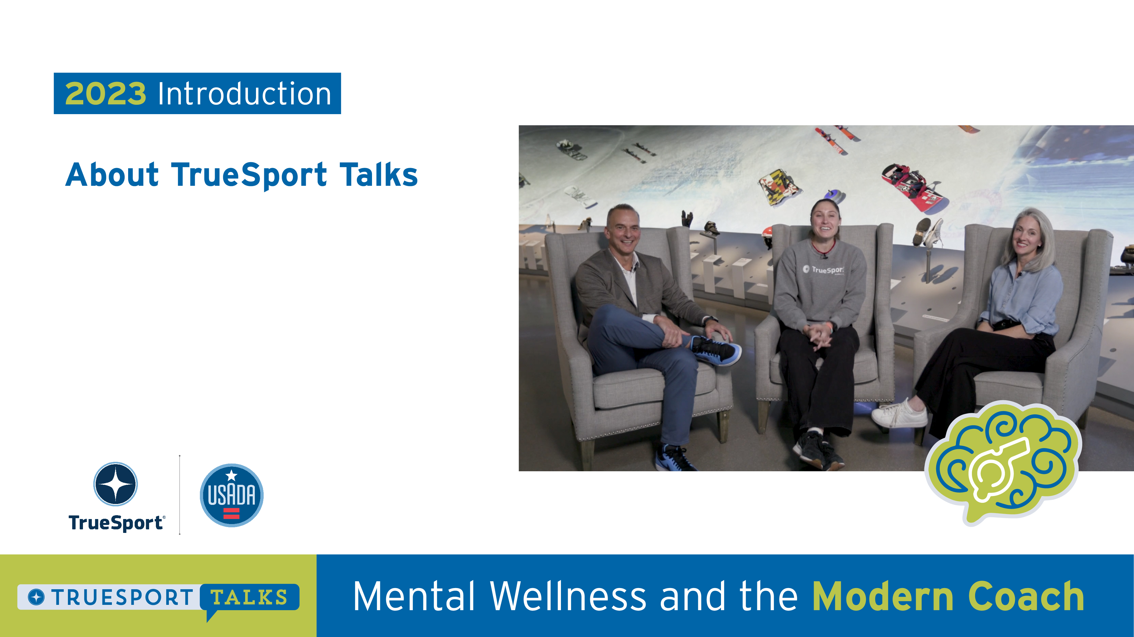 TrueSport Talks: Mental Wellness and the Modern Coach Introduction