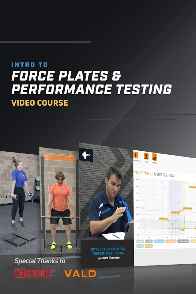 Introduction to Force Plates and Performance Testing