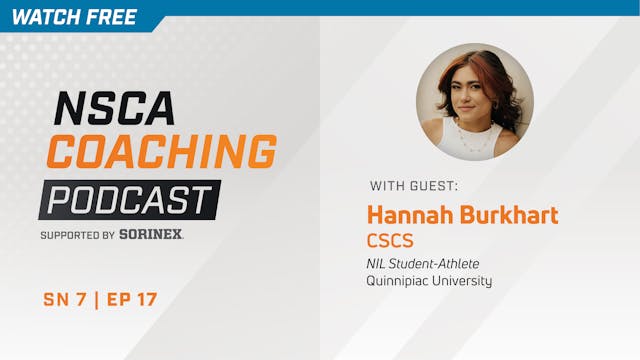 Season 7 Episode 17 with Hannah Burkhart