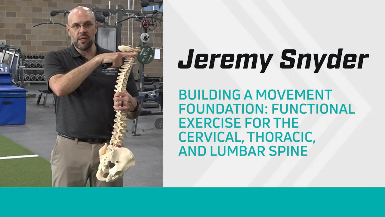Functional Exercise for the Cervical, Thoracic, and Lumbar Spine - 2021 ...