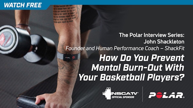 Polar Interview: How To Prevent Mental Burn-Out With Your Basketball Players?