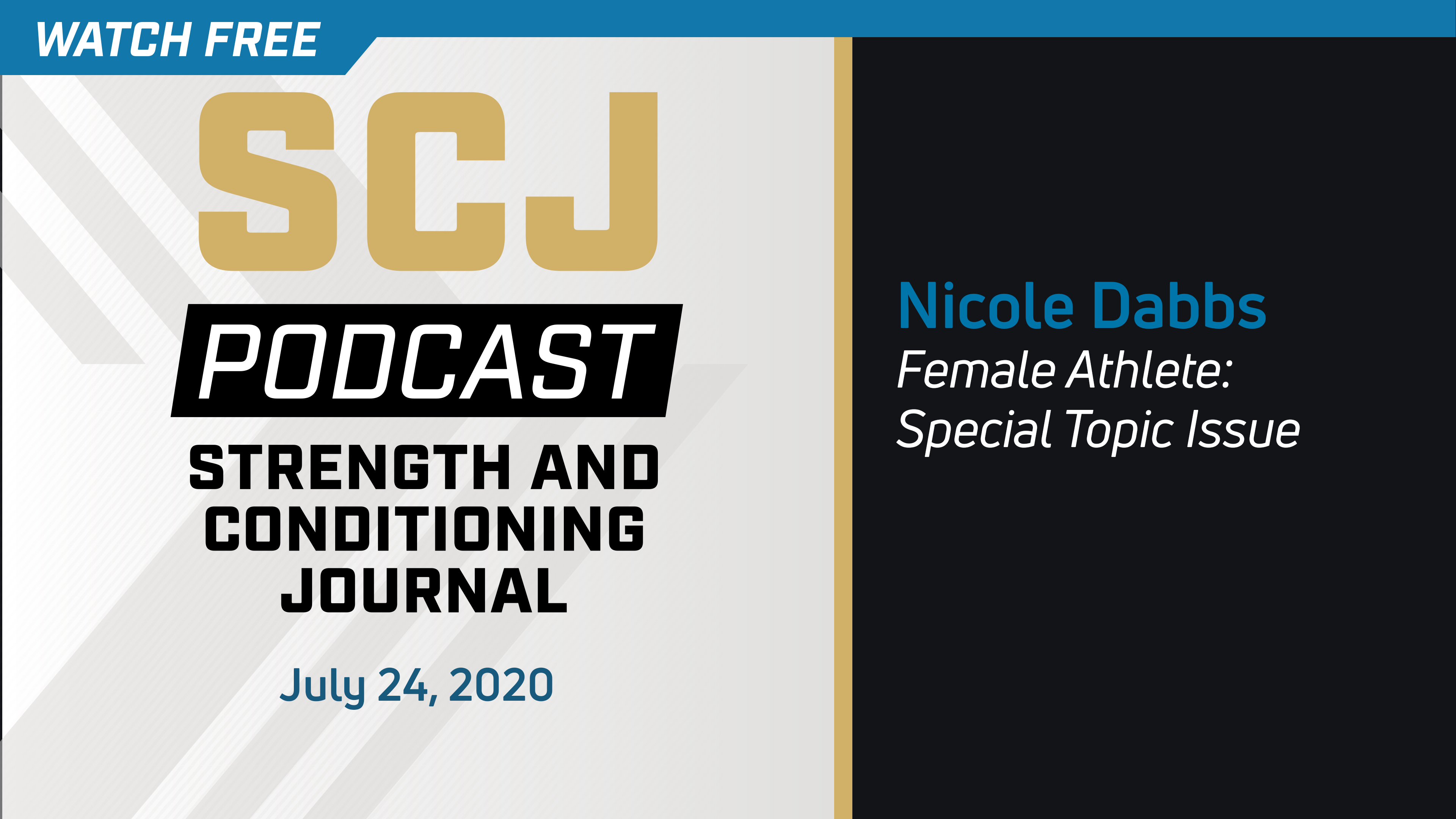 Female Athlete Special Topic - Nicole Dabbs