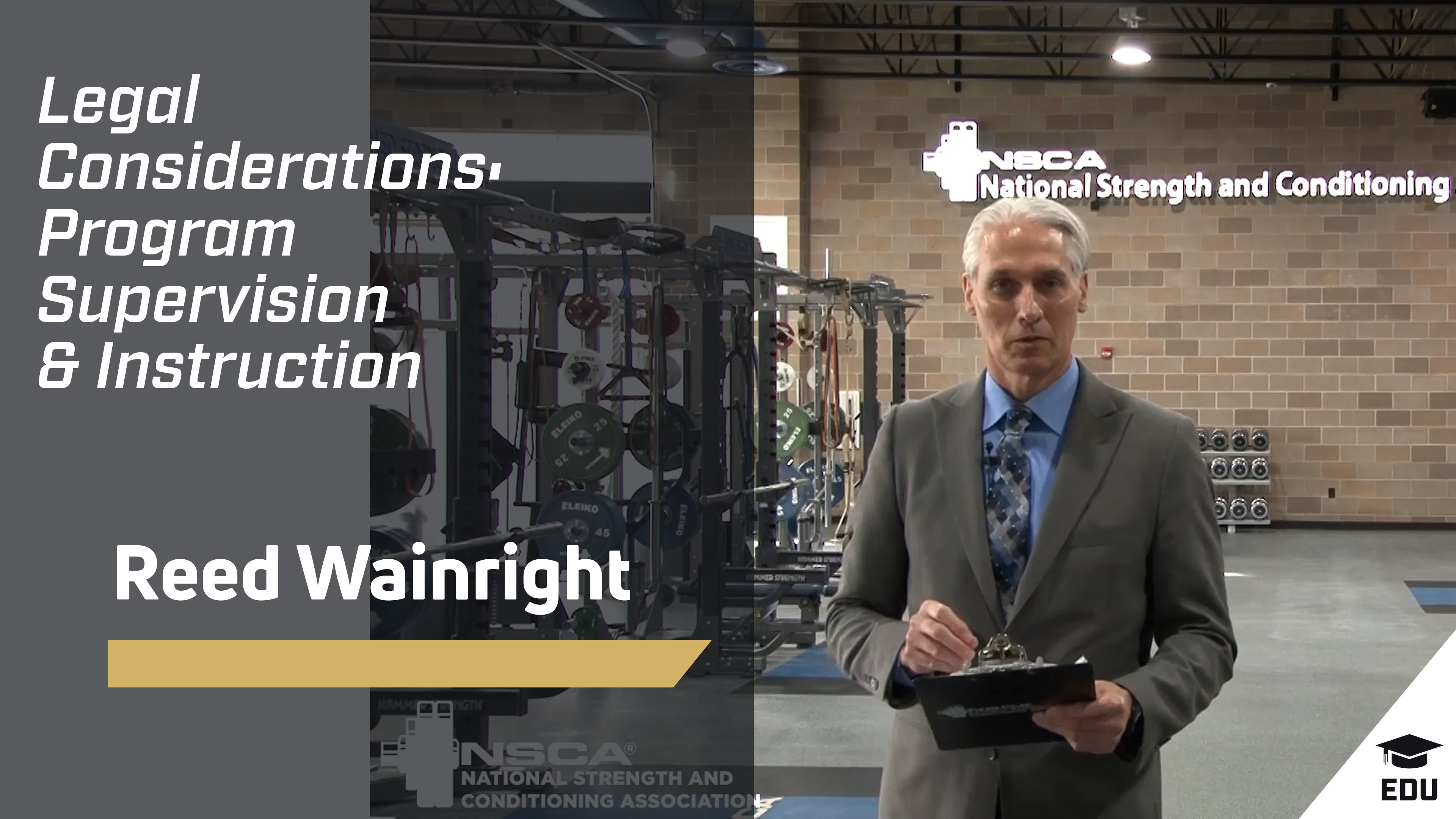 Legal Considerations: Program Supervision & Instruction