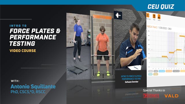 Intro to Force Plates - Course Conclu...
