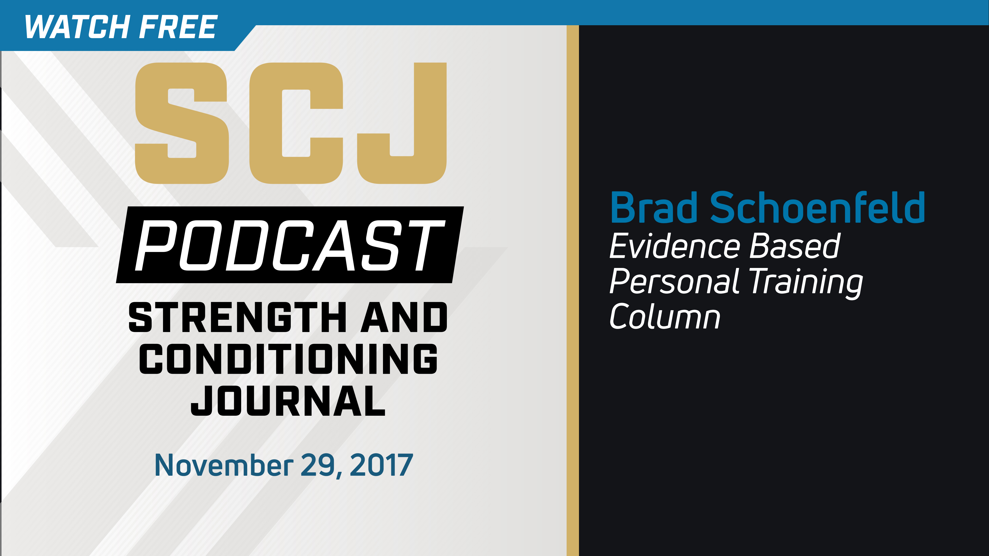 Evidence Based Personal Training - Brad Schoenfeld