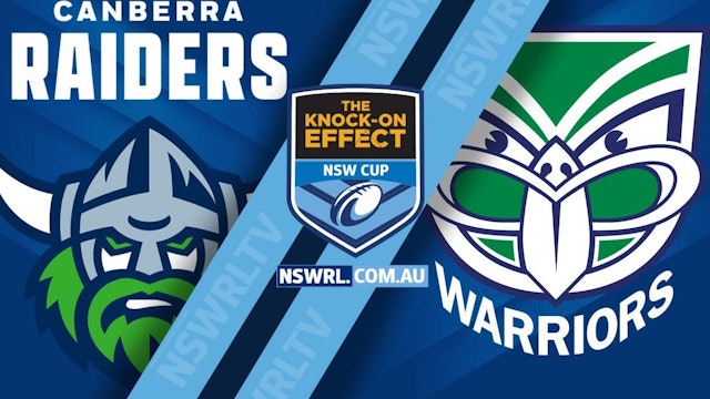 NSWRL TV Highlights | NSW Cup Raiders v Warriors - Round Three