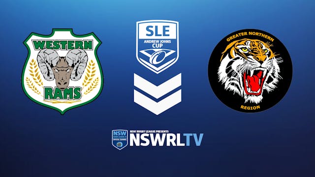 SLE Andrew Johns Cup | Rams vs N Tigers