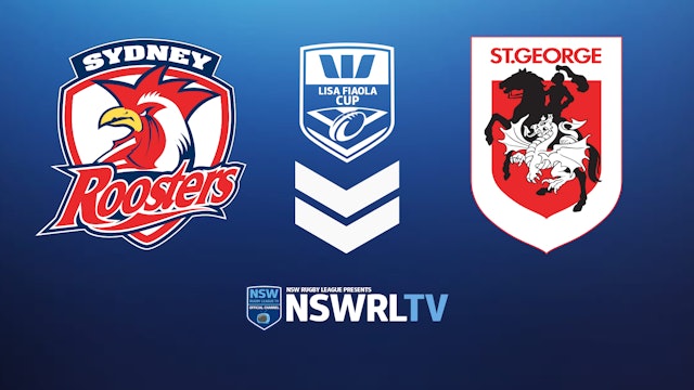 Westpac Lisa Fiaola Cup | Round 3 |  Roosters vs Dragons