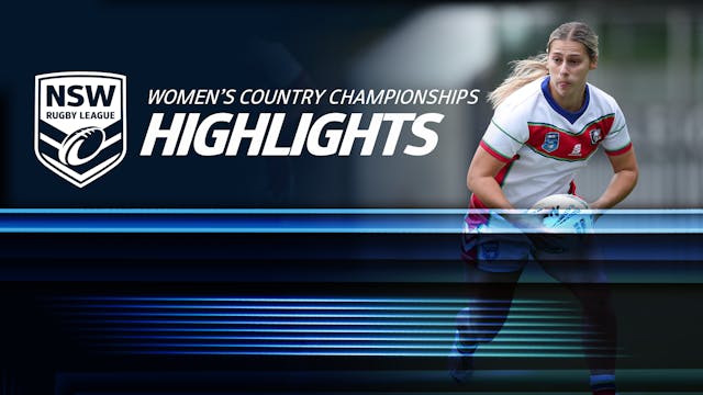 NSWRL TV Highlights | Women's Country...