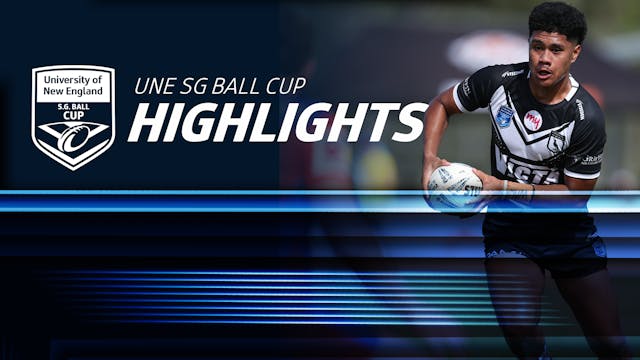 NSWRL TV Highlights | UNE SG Ball Cup...