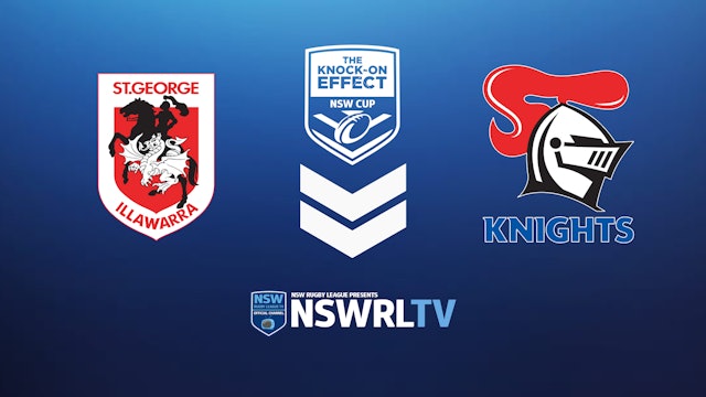 The Knock-On Effect NSW Cup | Round 2 | Dragons v Knights