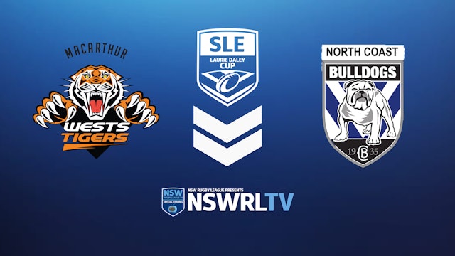 SLE Laurie Daley Cup | Round 2 | MW Tigers vs NC Bulldogs