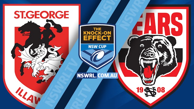 NSWRL TV Highlights | NSW Cup Dragons v Bears - Round One