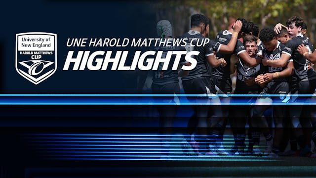 NSWRL TV Highlights | UNE Harold Matt...