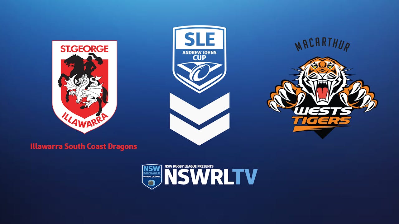 SLE Andrew Johns Cup | Ill SC Dragons vs MW Tigers
