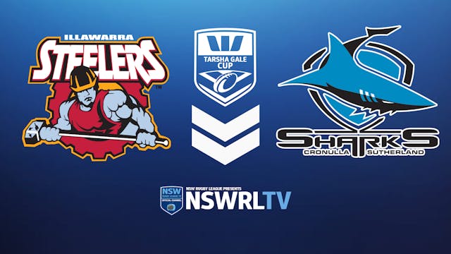 Westpac Tarsha Gale Cup | Finals Week 2 | Steelers vs Sharks