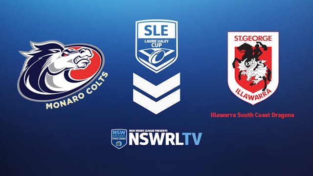 SLE Laurie Daley Cup | Round 2 | Colts vs Ill SC Dragons