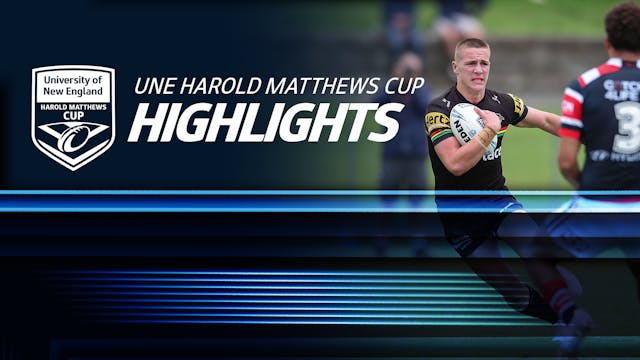 NSWRL TV Highlights | UNE Harold Matt...