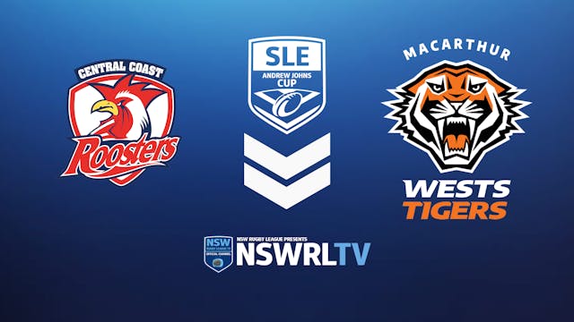 SLE Andrew Johns Cup | GF | Roosters v MW Tigers
