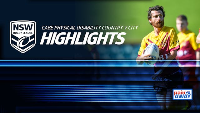NSWRL TV Highlights | CABE Physical D...