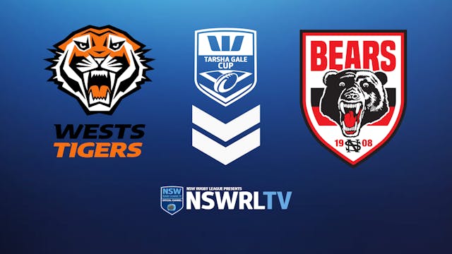 Westpac Tarsha Gale Cup | Round 4 | Wests Tigers vs Bears