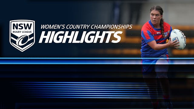 NSWRL TV Highlights | Women's Country...