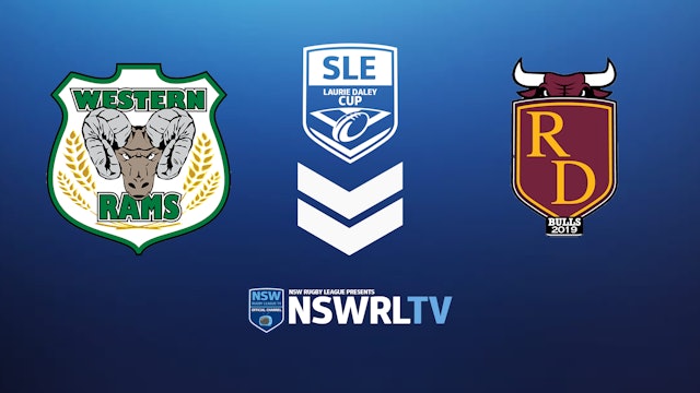 SLE Laurie Daley Cup | Round 2 | Western Rams vs Riverina Bulls