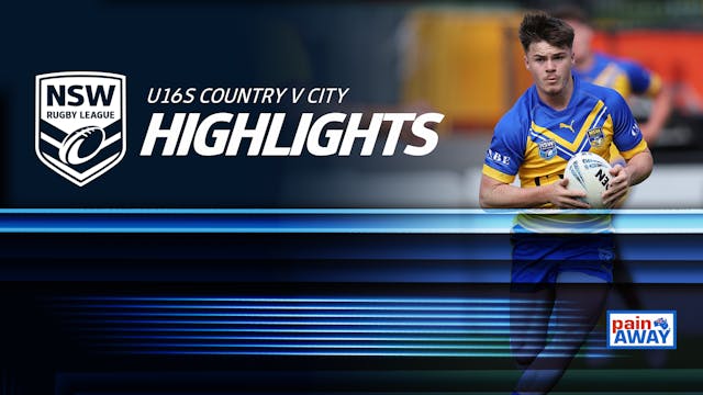 NSWRL TV Highlights | U16s Men's Coun...