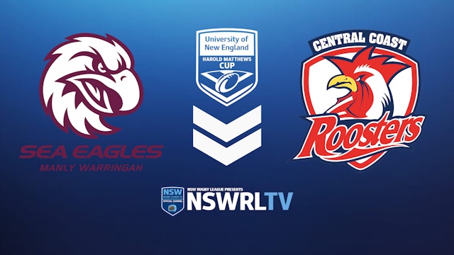 UNE Harold Matthews Cup | Round 9 | Sea Eagles vs CC Roosters