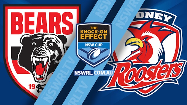 NSWRL TV Highlights | NSW Cup Bears v Roosters - Round Nine 
