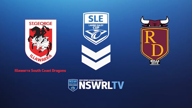 SLE Laurie Daley Cup | Round 1 | Ill SC Dragons vs Bulls