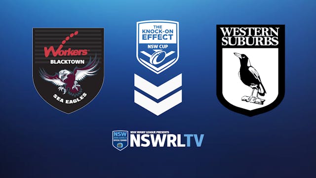 KOE NSW Cup | Round 12 | Sea Eagles vs Magpies