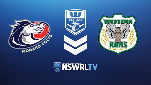 Westpac Lisa Fiaola Cup | Colts vs Rams